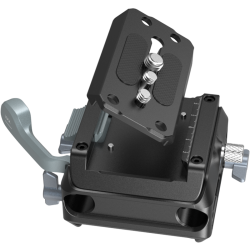 SmallRig 5366 Manfrotto-Type Mount Plate Kit with 15mm Dual Rod Clamp