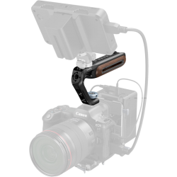 SmallRig 5250 Wooden Top Handle with Cold Shoe Mount