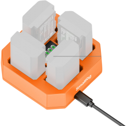 SmallRig 4839 NP-FZ100 4-Channel Camera Battery Charger