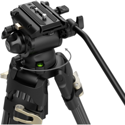 SmallRig 4686 Heavy-Duty Fluid Head Video Tripod Kit AD-01S