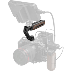 SmallRig 5252 Wooden Top Handle with 1/4''-20 and ARRI 3/8''-16 Locating Screw
