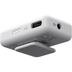SmallRig 5716 S 70 Wireless Microphone with Multi-Device Compatibility (White)
