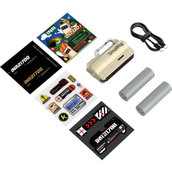 SmallRig 6089 10000mAh Battery and Charger Kit for 21700 Battery Brown