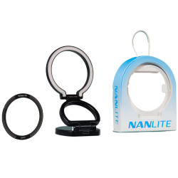 Nanlite Lumo LED Phone Ring Light Polar Black