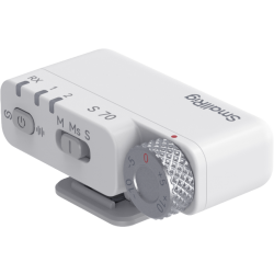 SmallRig 5716 S 70 Wireless Microphone with Multi-Device Compatibility (White)