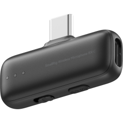 SmallRig 6546 S70-C1 Wireless Microphone with USB-C Adapter for Phones Black