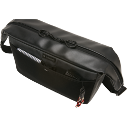 Artisan & Artist | ACAM-BS0002 | Basalt Shoulder Bag, Black/Gray