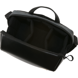 Artisan & Artist | ACAM-BS0003 | Basalt Sling Bag, Black/Gray