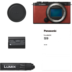 Panasonic Lumix S9 Body Crimson Red