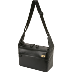 Artisan & Artist | ACAM-BS0002 | Basalt Shoulder Bag, Black/Gray