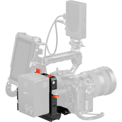 SmallRig 5899 Intelligent V-Mount Battery Adapter Plate Compatible with Arca-Swiss