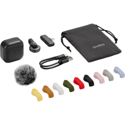 SmallRig 6546 S70-C1 Wireless Microphone with USB-C Adapter for Phones Black