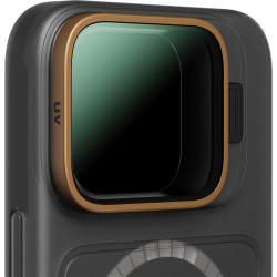 Zestaw - Etui LiteChaser iPhone 16 Pro Max Pro Czarne + Filtr UV