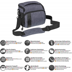 Torba PEDEA Fashion L szara