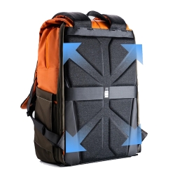 Plecak fotograficzny K&F Concept Urban Wander 20 l - pomarańczowy