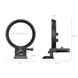 SmallRig 4300 Rotatable Horizontal-to-Vertical Mount Plate Kit for Canon R-series Cameras