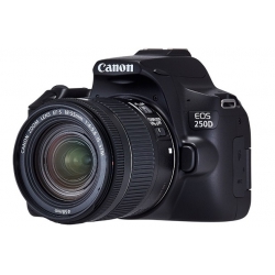 Aparat Canon EOS 250D + 18-55 IS STM + 75-300 III