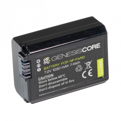 Genesis Core akumulator typu  NP-FW50 7.2V 1030 mAh