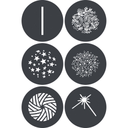 Godox GP GS3 (Gobo Set 6szt)
