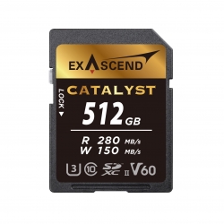 Karta pamięci ExAscend Catalyst UHS-II V60 512GB