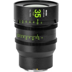 NiSi Cine Lens Athena Prime 35mm T1.9 E-Mount (Without Drop-in Filter)