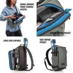 Tenba Solstice v2 12L Sling Bag - Grey-2647015