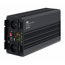 Przetwornica napięcia Newell z czystą sinusoidą - 24 V / 230 V, 2000 W