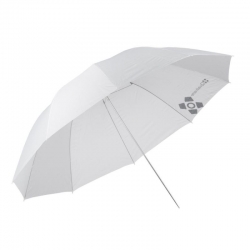 Quadralite parasolka biała transparentna 150cm