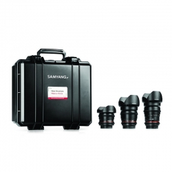 Samyang VDSLR Kit 3 (8mm, 16mm, 35mm) Nikon