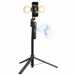 Statyw K&F Concept X106 z modułem śledzenia twarzy i lampą LED