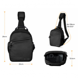 Torba fotograficzna K&F Concept Urban Wander 08 5 l - czarna