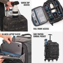 Tenba Axis v2 Rolling Backpack --2646115