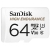 KARTA SANDISK HIGH ENDURANCE (rejestratory i monitoring) microSDXC 64GB V30 z adapterem-2444224