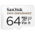 KARTA SANDISK HIGH ENDURANCE (rejestratory i monitoring) microSDXC 64GB V30 z adapterem-2465735