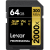 Lexar Pro 2000X SDHC/SDXC UHS-II U3(V90) R300/W260 (w/o cardreader) 64GB-2477865