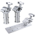 Kupo KCP-653 3-Axis Camera Mounting Plate Kit-2489974