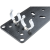 Kupo KCP-402 Twist-Lock Mounting Plate For Dual Fluorescent T12 Lamps-2492562