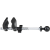 Kupo KCP-664B Mini Super Viser Clamp W Ball Head-2499968