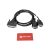 Hollyland HL-TCB10 DB25 Male to Dual HDB15 Male Tally Cable-2544712