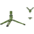 Sirui Table Tripod / Low Angle Monopod Feet & V-Shape Gun Pedal Version Green-2571566