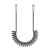 Kabel Newell USB-C - USB-C 100 W, 1,5 m, silikonowy, spiralny, szary-2652538