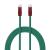 Kabel Newell USB-C - USB-C 100 W, 2 m, silikonowy, zielono-bordowy-2655286