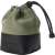 Artisan & Artist | ACAM-LP120 | Fabric and Leather Lens Pouch (S) Khaki/Black-2654566