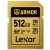 Lexar SDXC ARMOR Gold UHS-II U3, Stainless Steel, IP68 R280/W210 (V60) 512GB