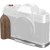 SmallRig 5667 L-Shaped Mount Plate with Wooden Handle for FUJIFILM T30 / T30 II / X-T30 III Silver