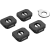 SmallRig 5472 Mount Plate with Cold Shoe Mount (4pcs)