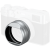 SmallRig 5849 Lens Hood for FUJIFILM X100VI / X100V (Silver)