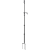 SmallRig 6528 Monopod with Triple Ground Spikes and Phone Support with Cold Shoe Mount