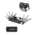 SmallRig 4813 x FILM RIOT 10-in-1 Folding Wrench Set with Multiple Angle Positioning Red