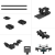 SmallRig 4429 Wildlife Photography Lens Support Kit (501PL)